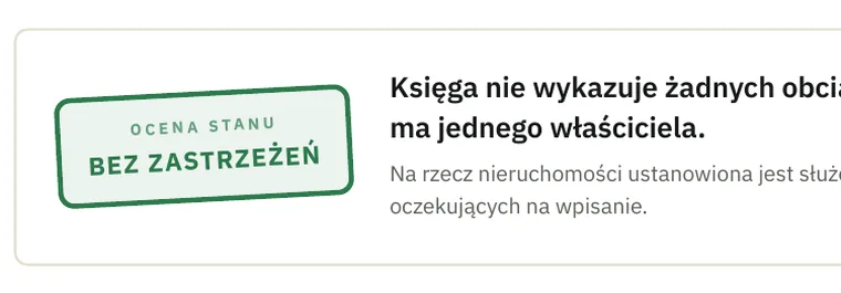 Ocena w raporcie: bez zastrzeżeń